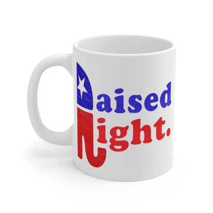 Raised Right Mug