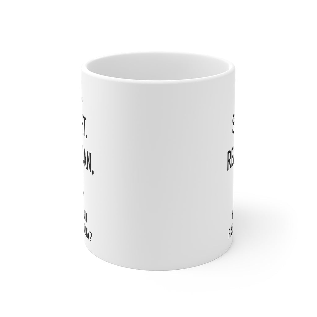 Warning Mug