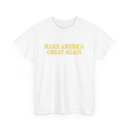 MAGA T-Shirt White/Gold